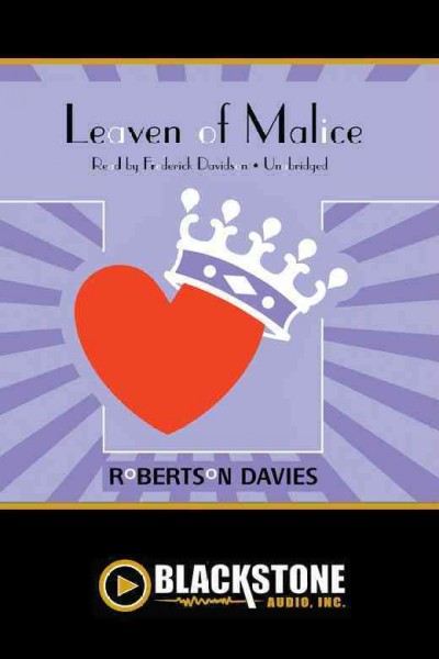 Leaven of malice [electronic resource] / Robertson Davies.